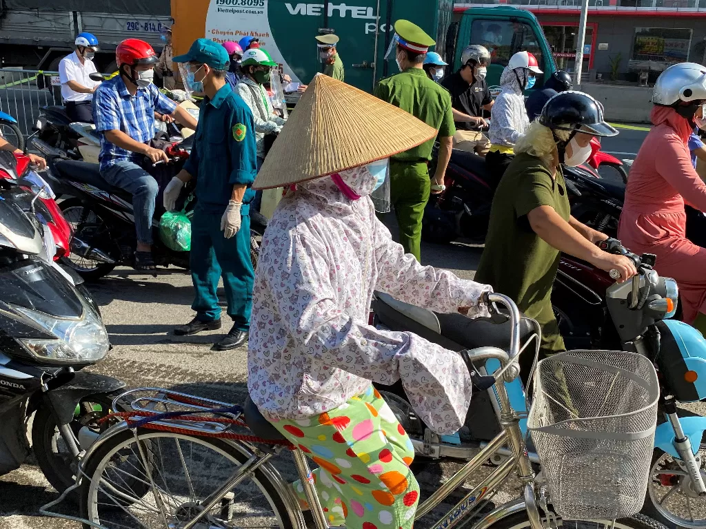 Ilustrasi kota di Vietnam. (photo/REUTERS/STRINGER)