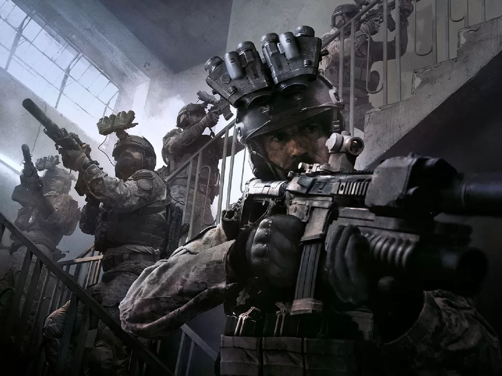 Tampilan ilustrasi dari game Call of Duty: Modern Warfare (photo/Activision)