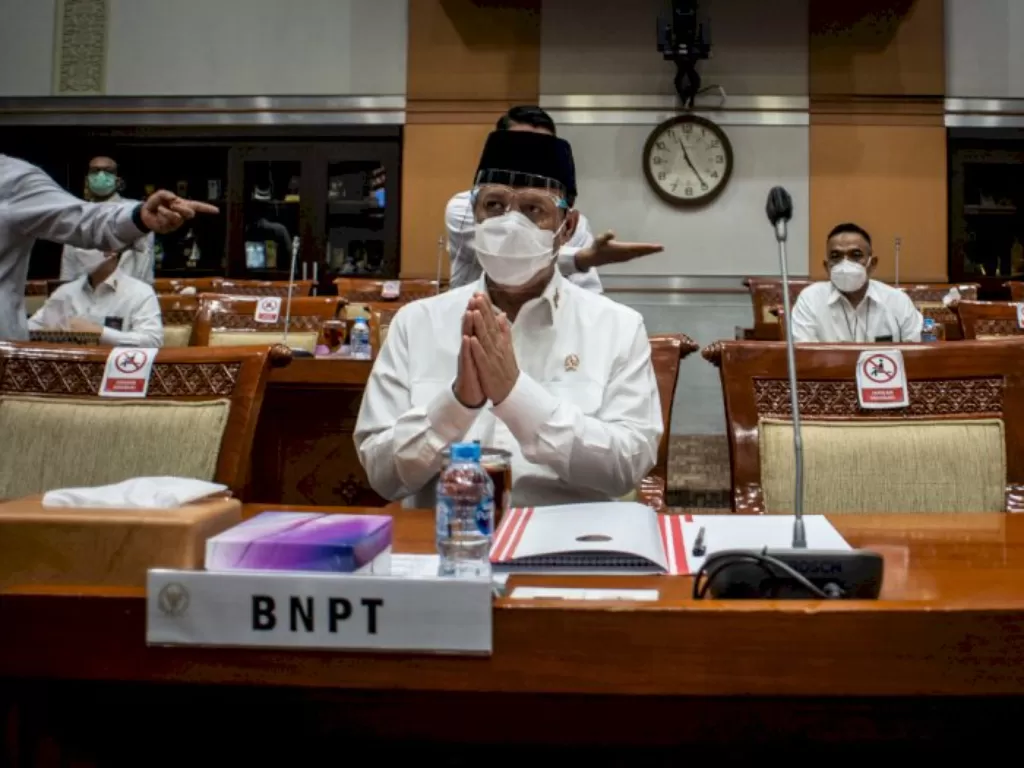 Kepala Badan Nasional Penanggulangan Terorisme (BNPT) Komjen Pol Boy Rafli Amar (ANTARA FOTO/Aprillio Akbar)