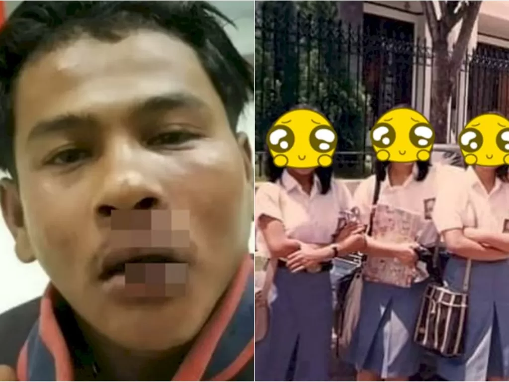 Kiri: Pria yang hina polisi dan ancam injak bendera merah putih ditangkap Polres Aceh Selatan (Instagram @buletinmedan) / Kanan: Screenshoot. (Instagram/@perfectlifeid)