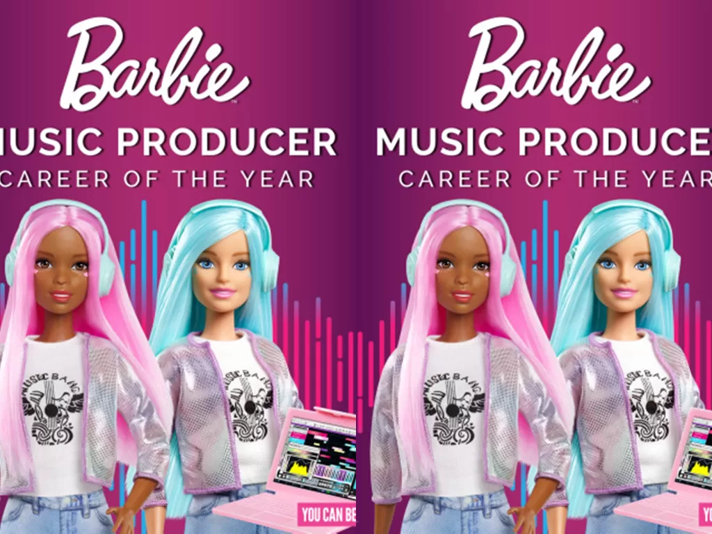 Boneka Barbie edisi Produser Musik. (photo/Dok. Business Wire)