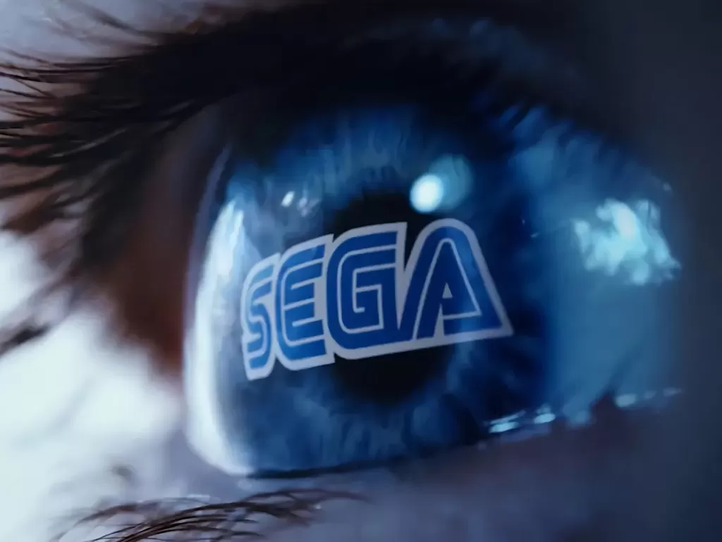 Tampilan logo perusahaan video game asal Jepang, SEGA (photo/SEGA)