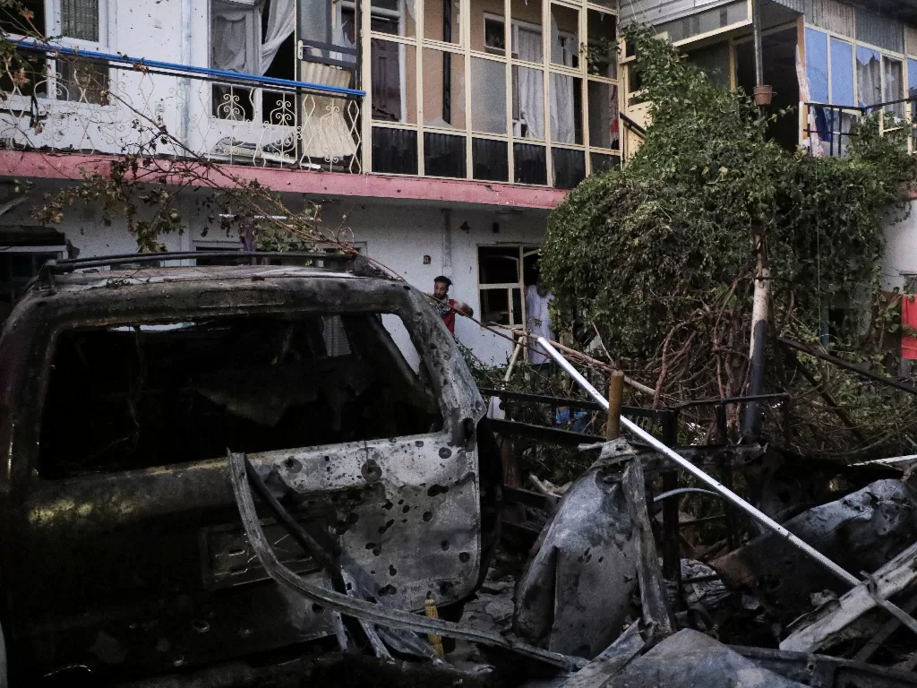 Serangan di Kabul menewaskan 10 warga sipil. (REUTERS/Stringer)