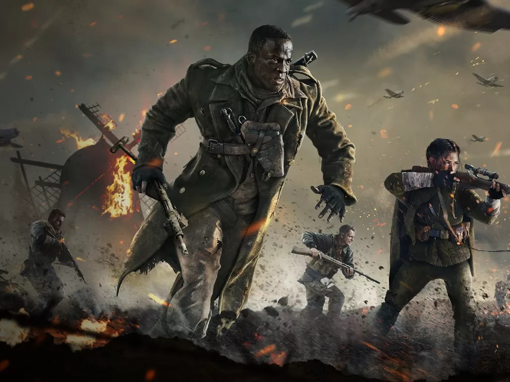 Tampilan keyart dari game Call of Duty: Vanguard terbaru (photo/Activision)