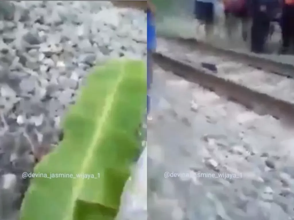 Pria paruh baya tewas tertabrak kereta api di Banyumas (Instagram/devina_jasmine_wijaya_1)