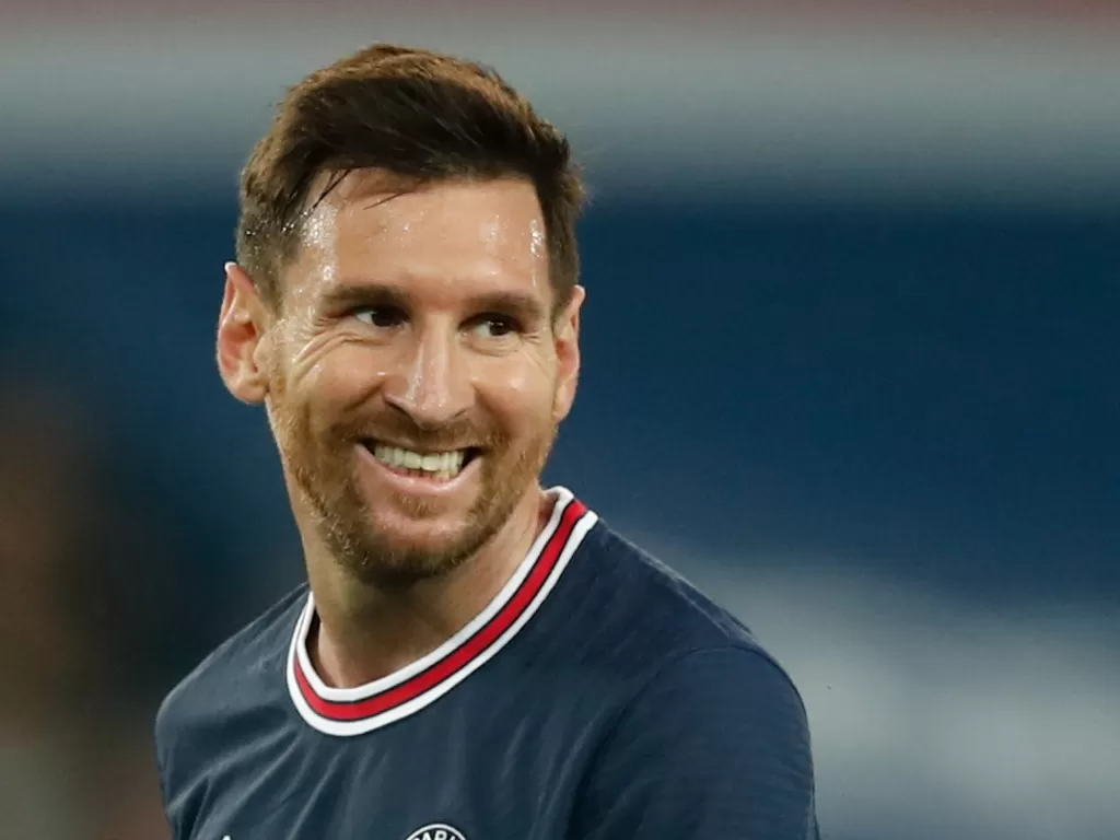 Gaji Messi dibongkar. (photo/REUTERS/Benoit Tessier)