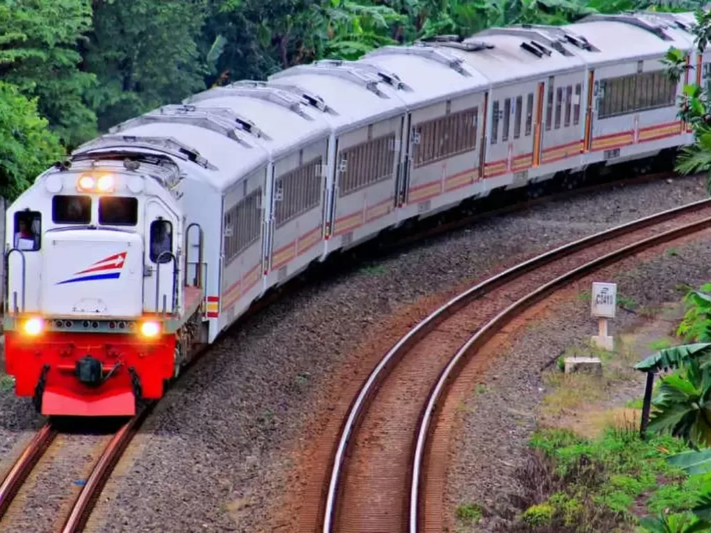 Ilustrasi rangkaian kereta api (photo/ANTARA/ HO-Humas PT KAI)