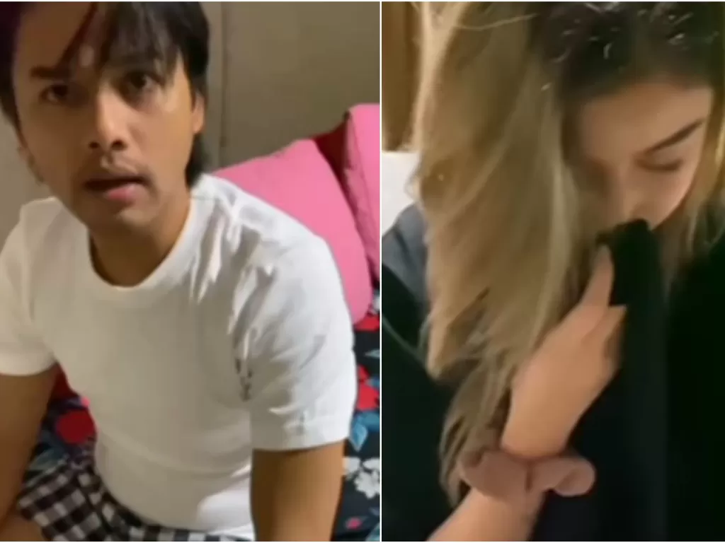 Viral pria dipergoki istrinya saat diduga selingkuh dengan sepupu sang istri. (Instagram @video_medsos)