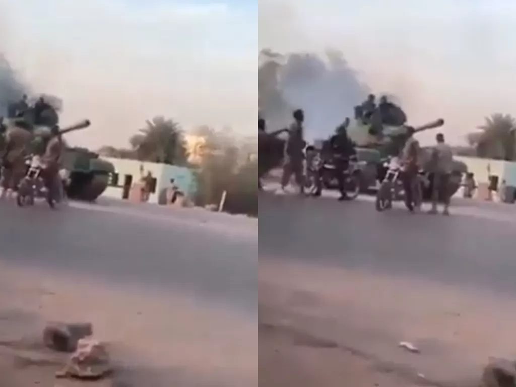 Kudeta di Sudan berhasil digagalkan. (Twitter)
