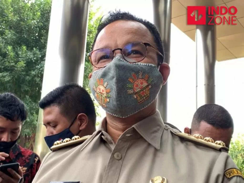 Gubernur DKI Jakarta Anies Baswedan di KPK, Jakarta. (INDOZONE/Samsudhuha Wildansyah)