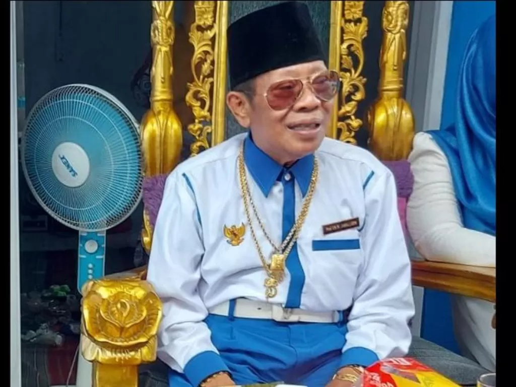 Baginda Sultan Iskandar Jamaludin Firdaus, Raja Kerajaan Angling Dharma. (Foto: Istimewa)