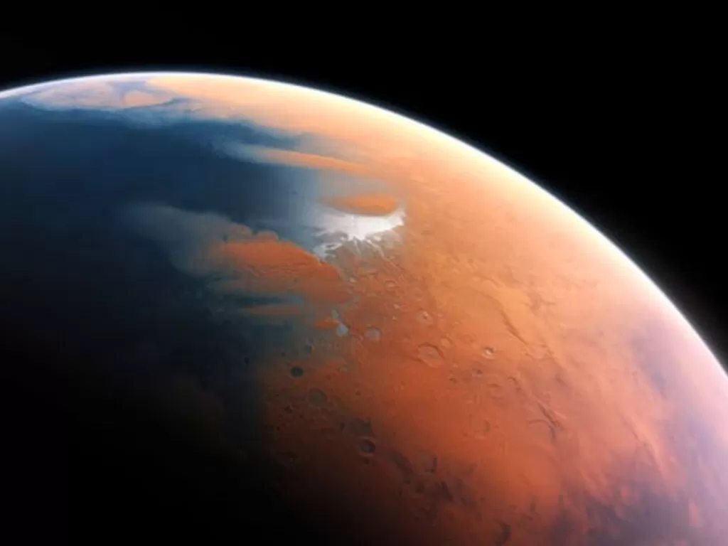 Mars. (photo/Ilustrasi/Dok. M. Kornmesser/ESO)