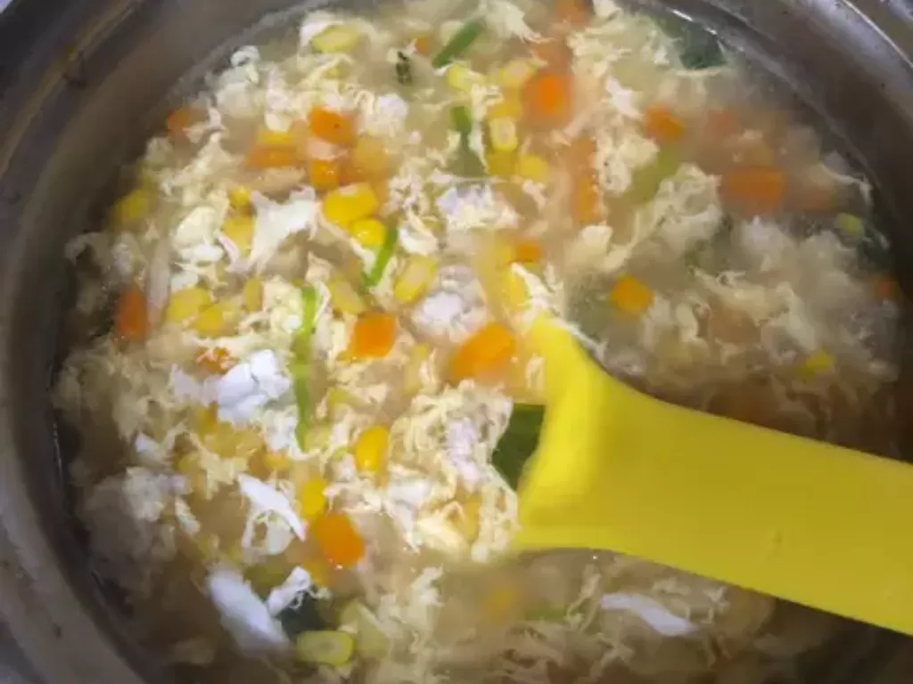 Sup Jagung Telur (Cookpad/Angela K)