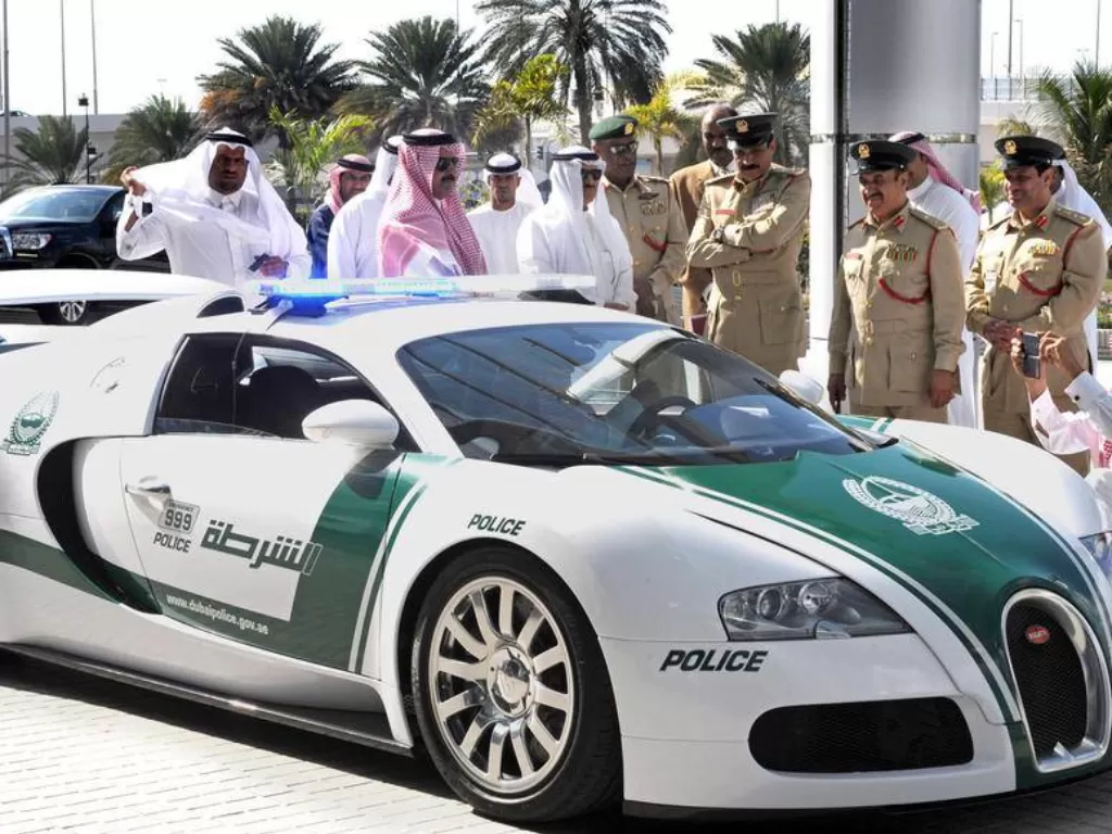 Supercar kepolisian Dubai (Facebook/Dubai Police Super Cars)