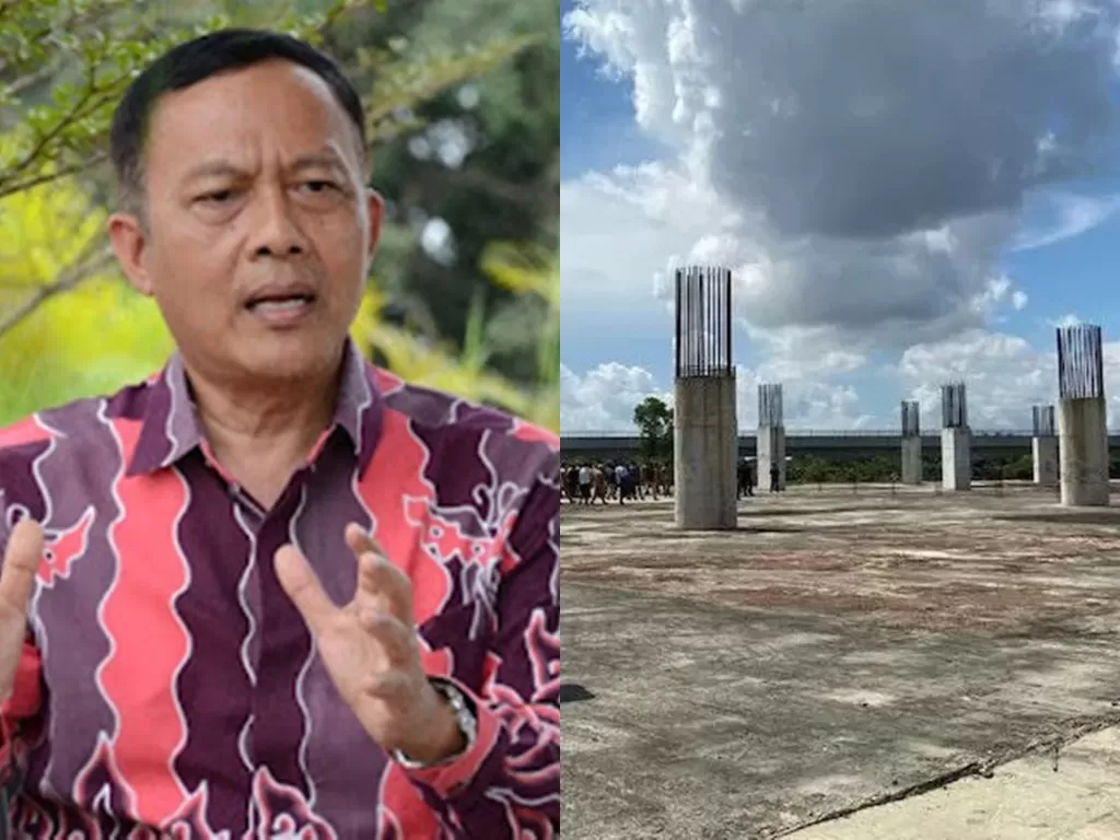 kiri: Wakil Sekjen MUI Bidang Hukum dan HAM. (Istimewa) / kanan: Masjid Sriwijaya, Palembang. (ANTARA/Dolly Rosana)