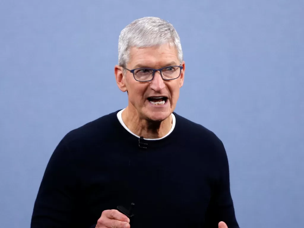 CEO Apple, Tim Cook (photo/REUTERS/Stephen Lam)