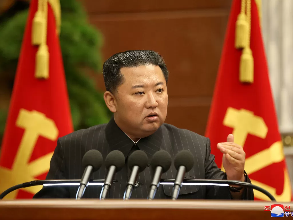 Pemimpin Korea Utara Kim Jong Un. (REUTERS/KCNA)