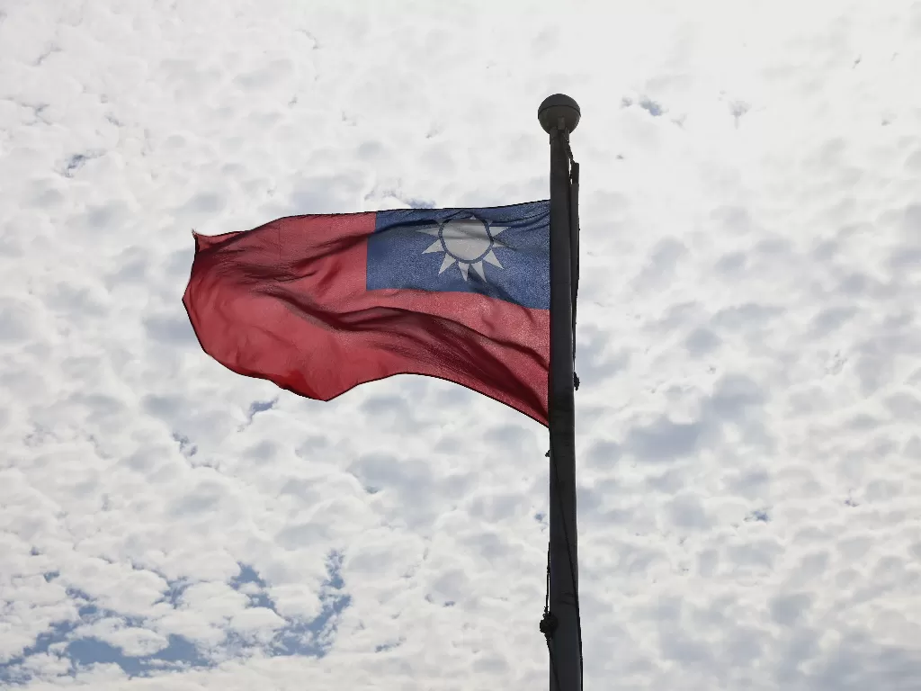 Bendera Taiwan. (REUTERS/Ann Wang)