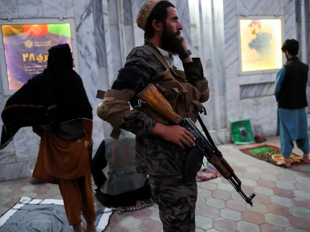 Anggota Taliban. (REUTERS/WANA NEWS AGENCY)