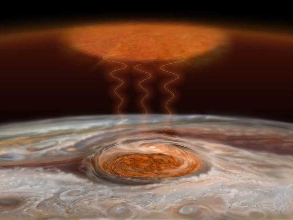 Great Red Spot. (Photo/NASA)