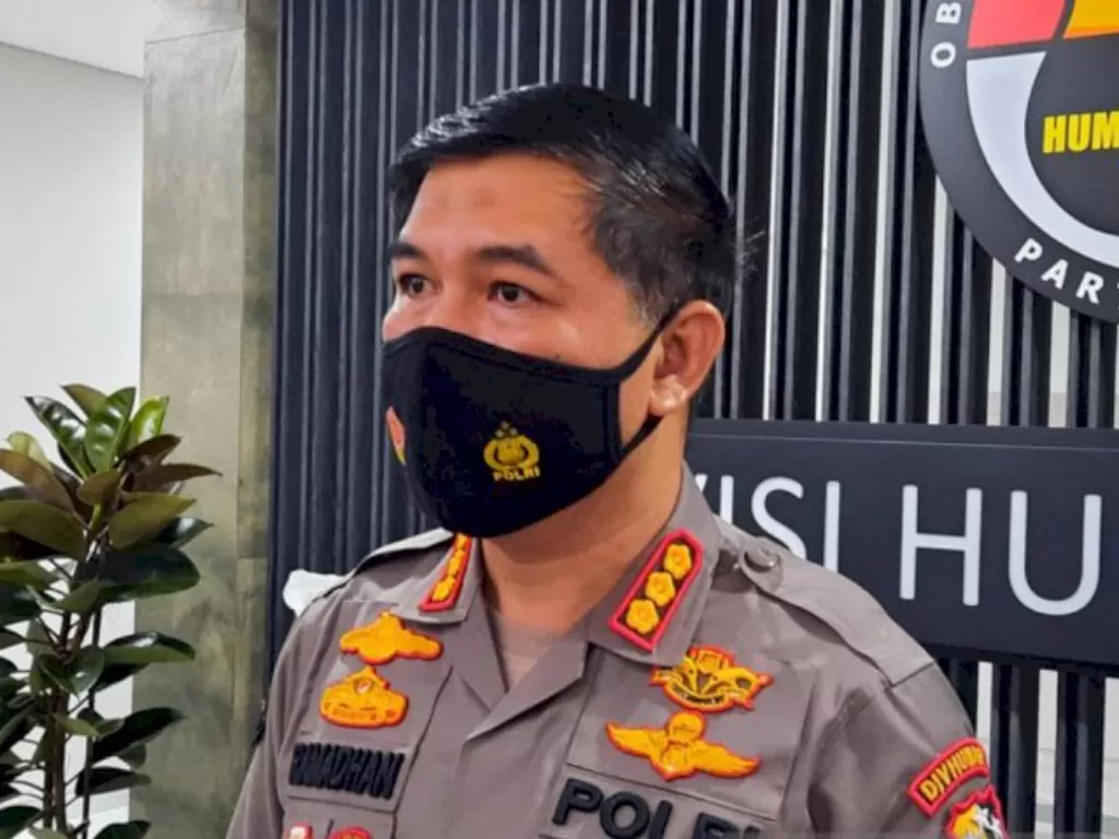 Kepala Bagian Penerangan Umum Divisi Humas Mabes Polri Kombes Pol Ahmad Ramadhan. (ANTARA/Laily Rahmawaty).