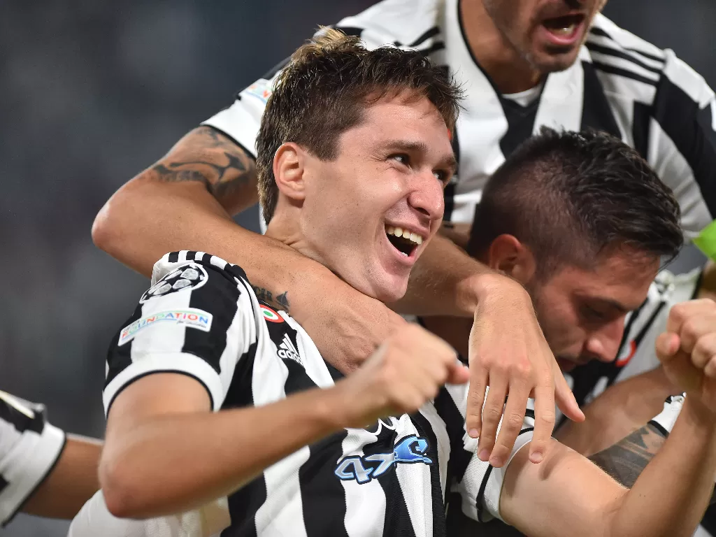 Penyerang Juventus, Federico Chiesa (REUTERS/MASSIMO PINCA)