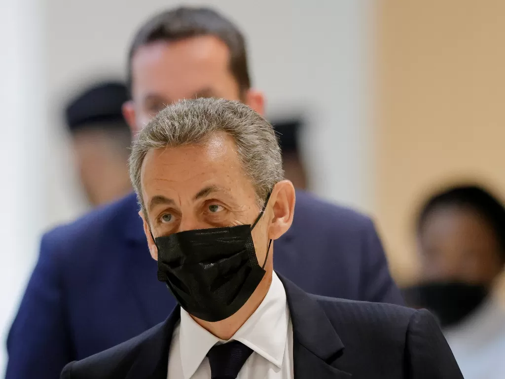 Eks Presiden Prancis Nicolas Sarkozy . (Reuters/Pascal Rossignol)
