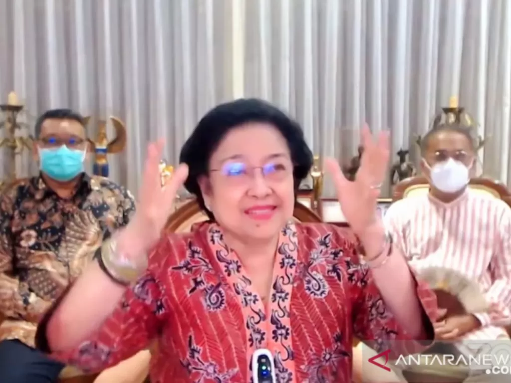Ketua Umum DPP PDIP Megawati Soekarnoputri (ANTARA/HO-PDIP)
