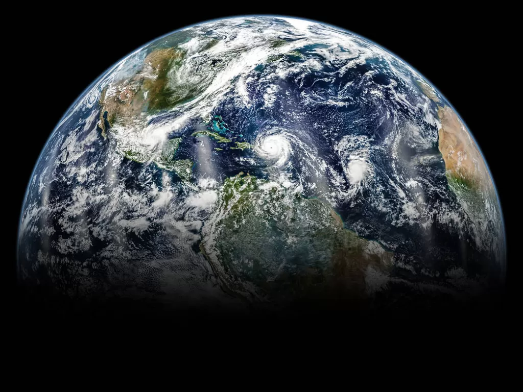 Bumi mengalami perubahan kecerahan. (Photo/NASA)