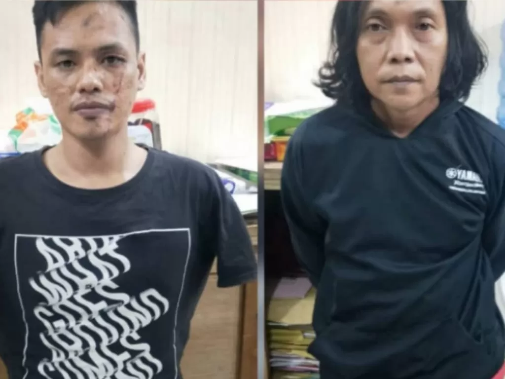 Dua dukun palsu yang tipu korban hingga ratusan juta di Kalteng ditangkap polisi (Instagram/andreli48)