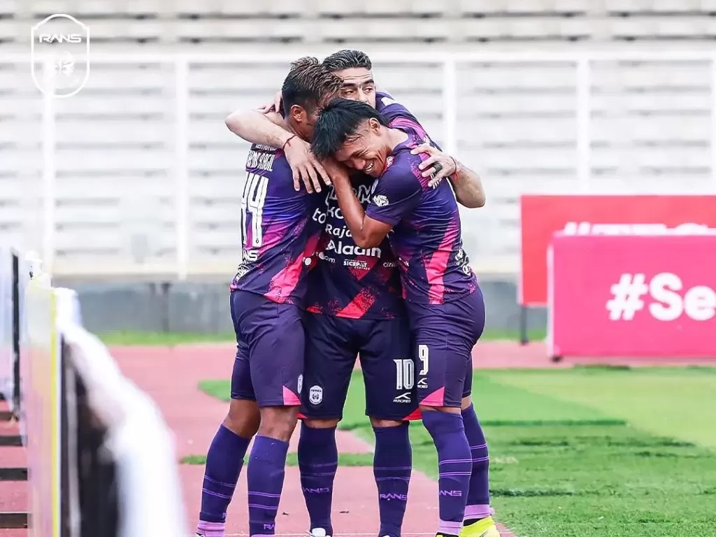 RANS Cilegon FC menang melawan Persekat Tegal (Instagram @ rans.cilegonfc.official)