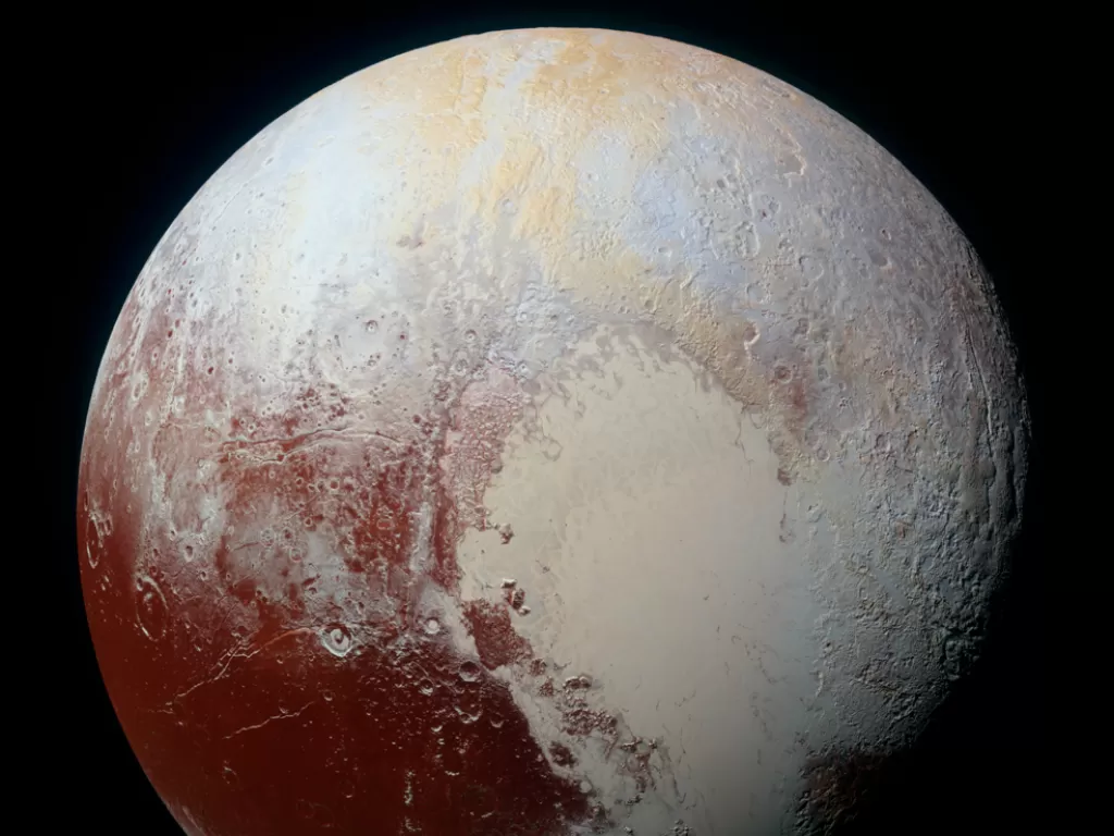 Pluto. (Photo/NASA)