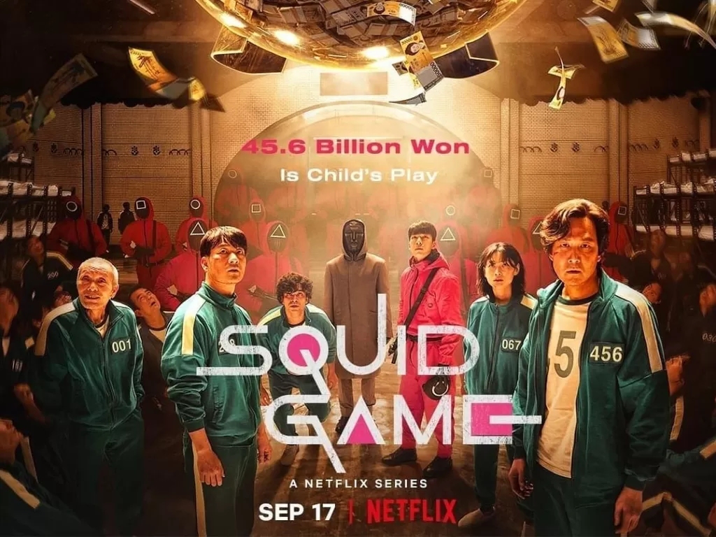 Serial Netflix Squid Game. (photo/Instagram/@squidgame_netflix)