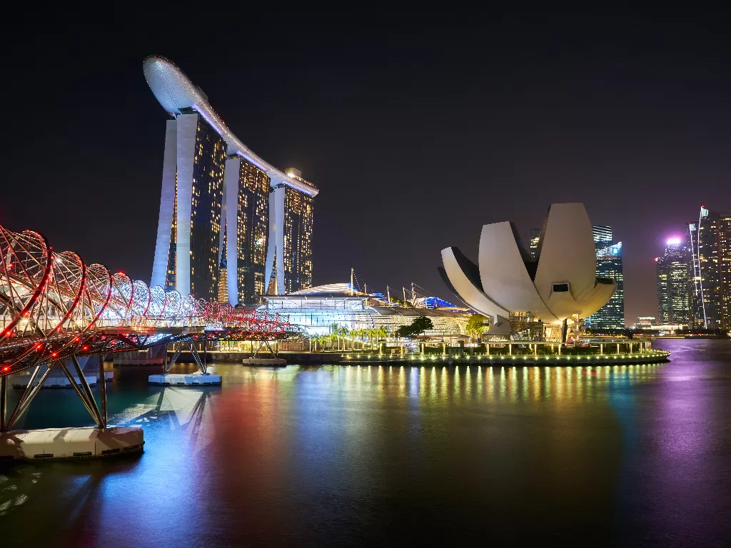Singapura. (photo/Ilustrasi/Pexels/Timo Volz)