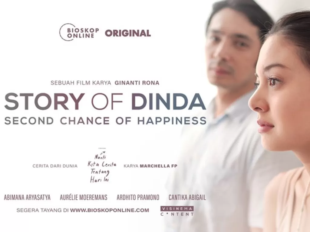 Poster 'Story of Dinda: The Second Chance of Happiness'. (KUYOU.id)