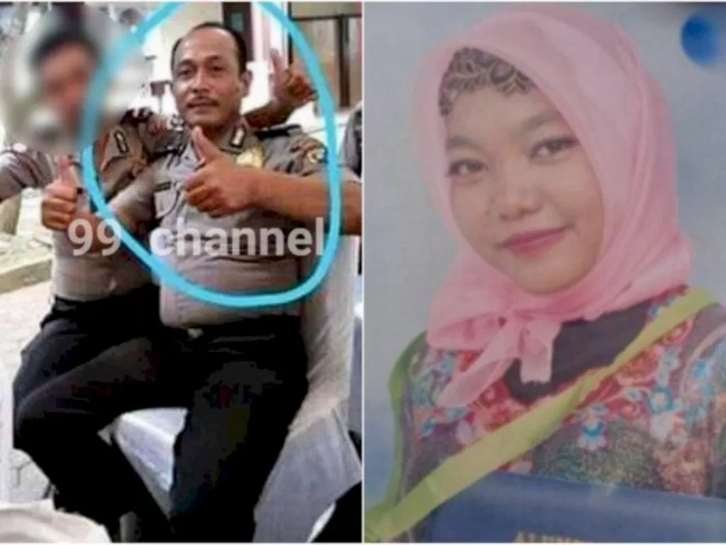 Aipda Roni Syahputra jadi tersangka pembunuhan 2 gadis di Medan. (Istimewa)