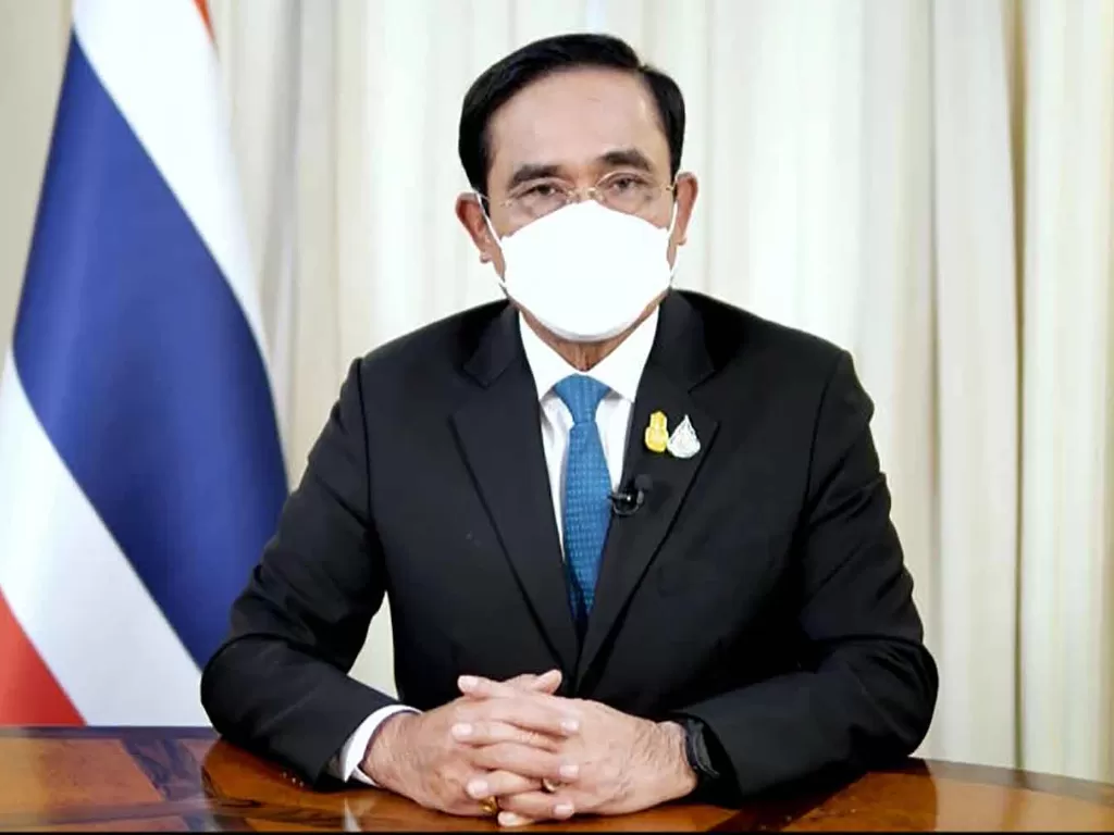 Perdana Menteri Thailand Prayut Chan-o-ch. (Government House)