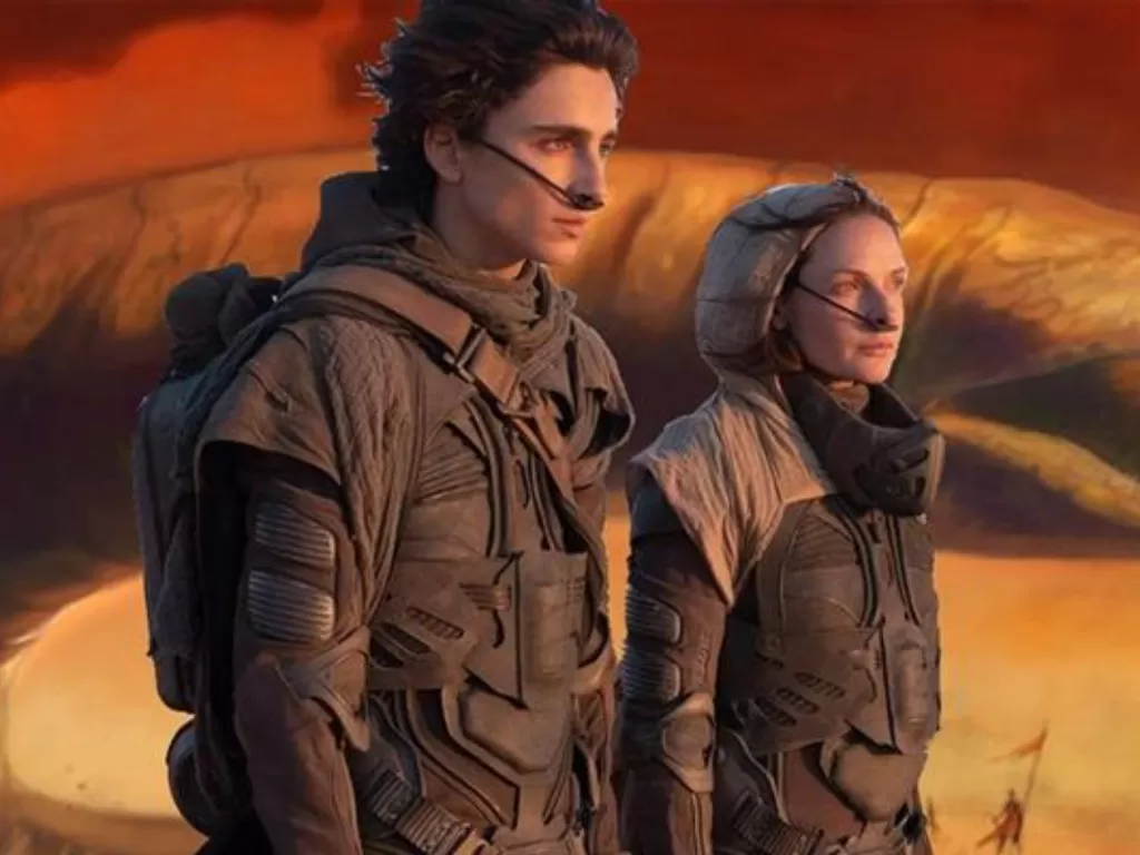 Cuplikan Film 'Dune'. (Youtube/WarnerBross)