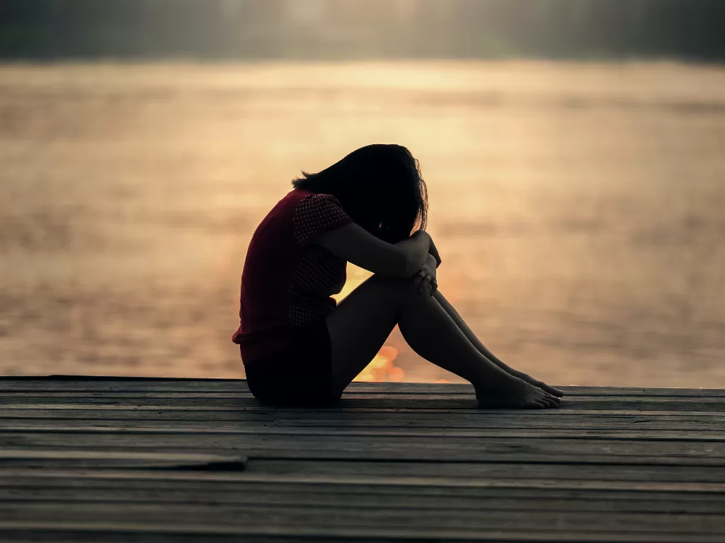 Wanita yang sedih. (photo/Ilustrasi/Pexels/Pixabay)