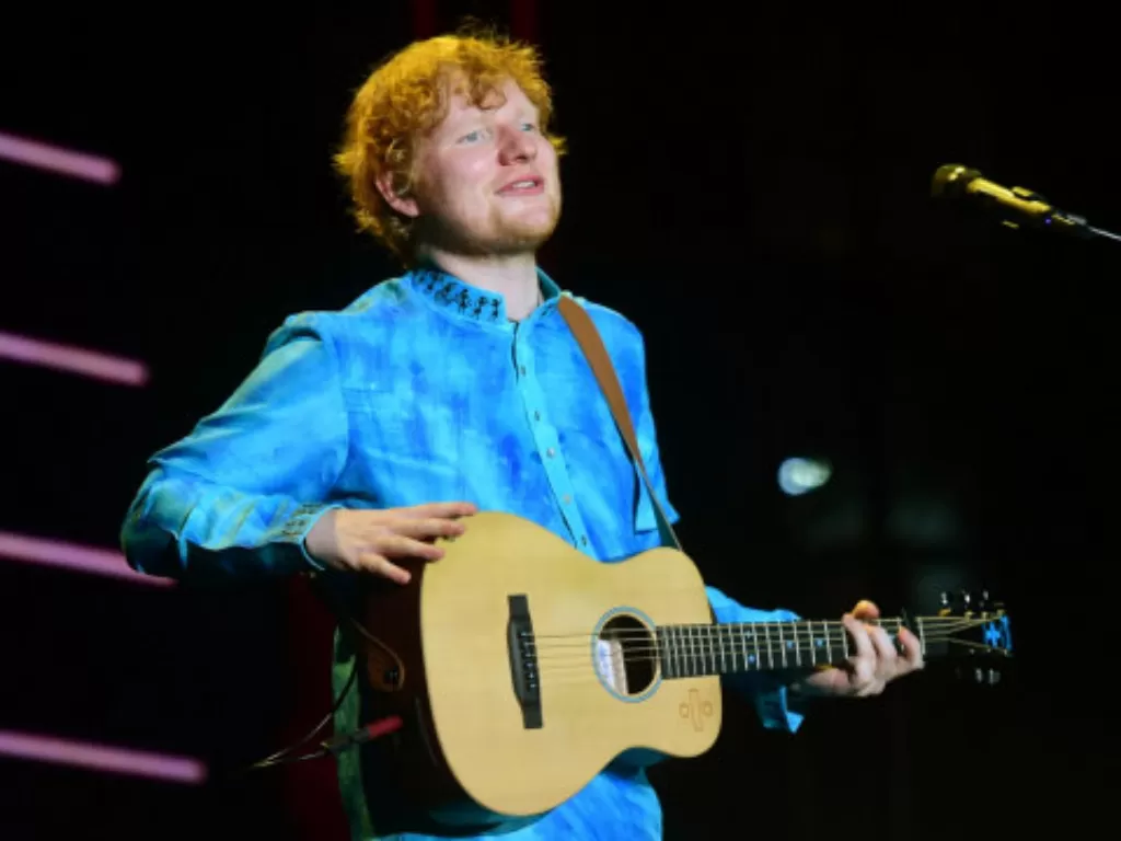 Konser Ed Sheeran di Indonesia. (Instagram/@teddyphotos)