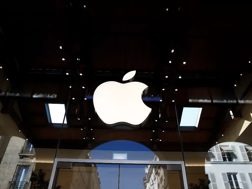 Logo perusahaan Apple. (REUTERS/Gonzalo Fuentes)