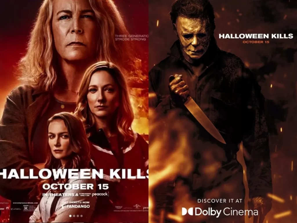 Poster 'Halloween Kills (2021)'. (Instagram/@halloweenmovie)