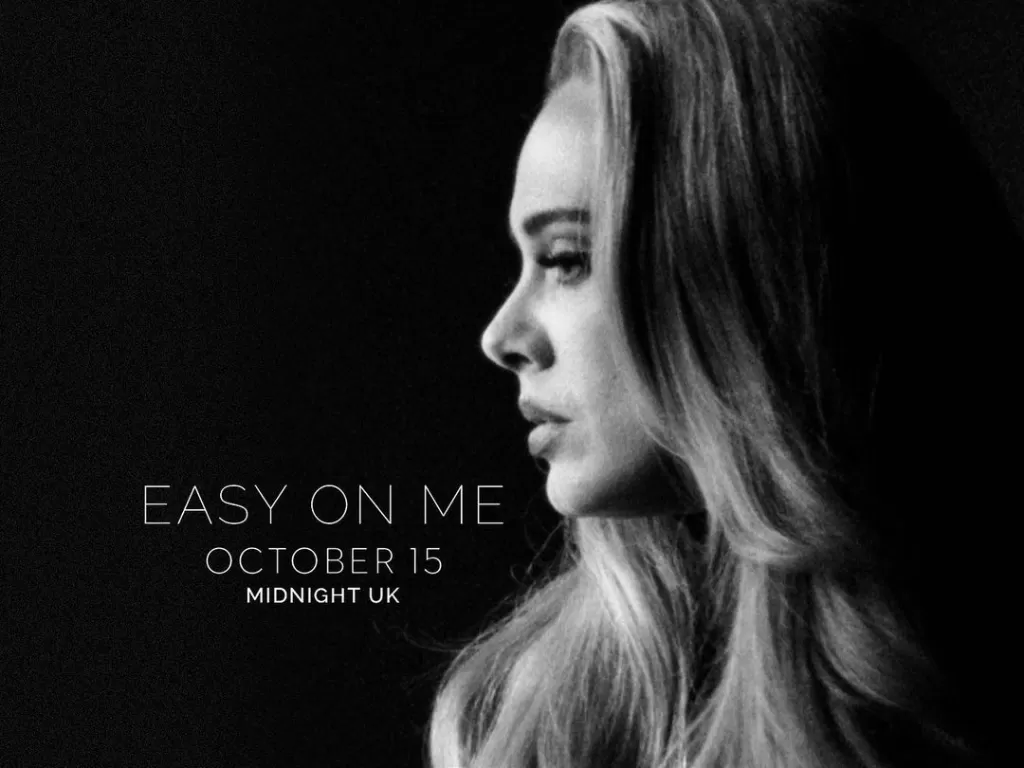  Lagu baru dari Adele, Easy On Me. (photo/Instagram/@adele)