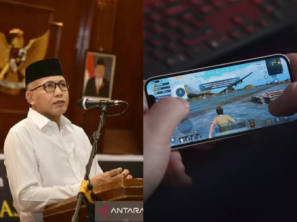 Kiri: Gubernur Aceh Nova Iriansyah (Antara) / Kanan: Ilustrasi game PUBG (Unsplash)