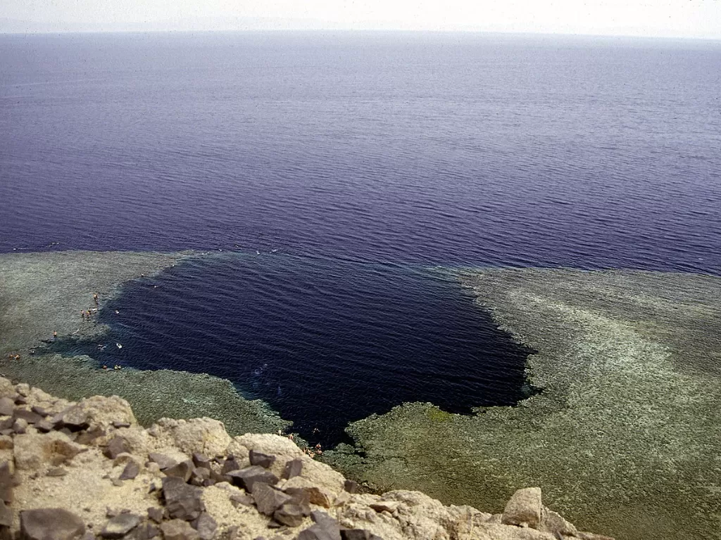 Blue Hole di Dahab, Mesir. (photo/Dok. Wikipedia)