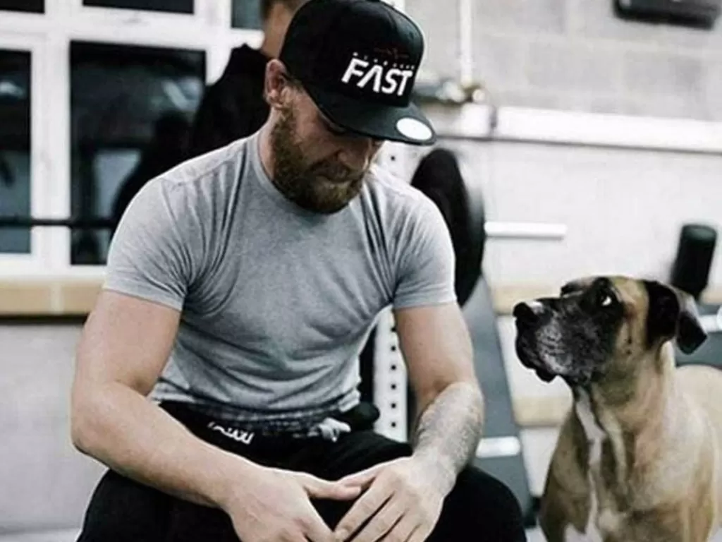 Conor McGregor dan anjingnya, Hugo (Instagram/@thenotoriousmma)
