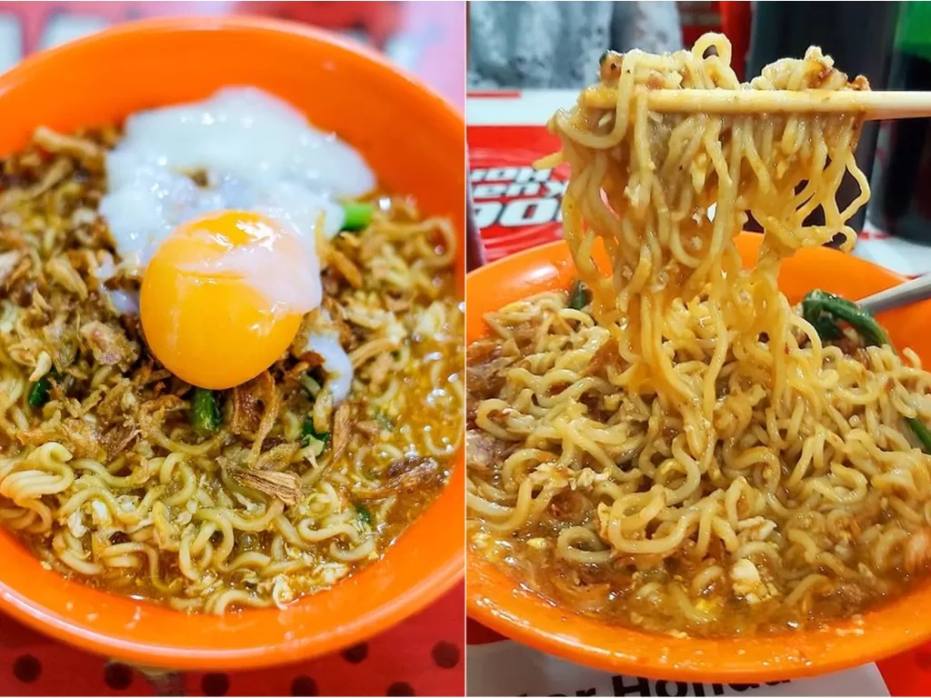 Mie Agem, kuliner khas Medan. (Instagram/@mr.thamciak/@sherlylim12)