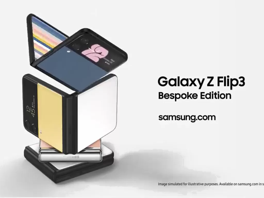 Samsung Galaxy Z Flip3 Bespoke Edition (Source: YouTube - Samsung)
