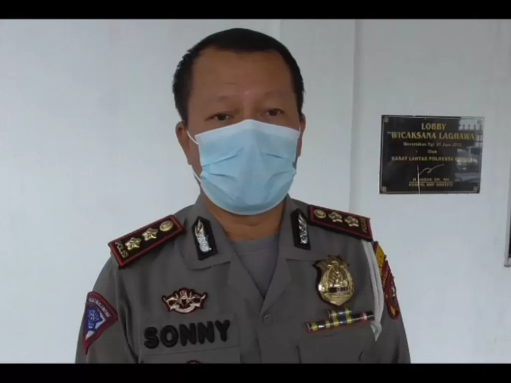Kasat Lantas Polrestabes Medan AKBP Sonny Siregar. ANTARA/HO.