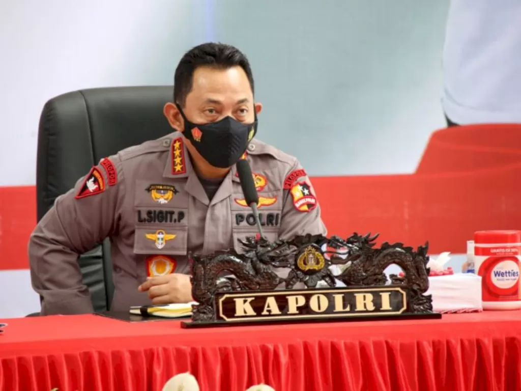 Kapolri Jenderal Polisi Listyo Sigit Prabowo. (Dok. Divisi Humas Mabes Polri)